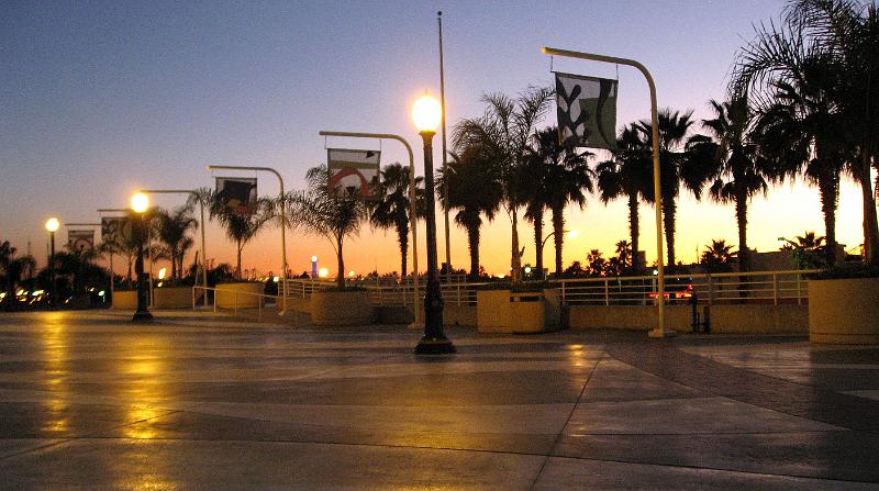 Sunset at Long Beach convention center.jpg - Sunset at Long Beach convention center